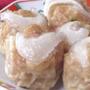 のし付き（名入れ不可）　2009年御歳暮ギフト限定 【新宿「光来」フカヒレ姿煮焼売 12個】 12月23日(水)受付分まで年内配送!