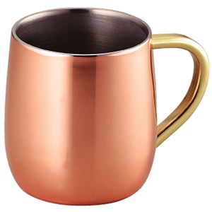 アサヒ 2重マグカップ （銅製品） CNE-905 - 拡大画像