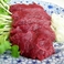 高級料亭御用達 馬刺し「馬いう〜」お一人様完食サイズミニパックセット 馬刺し300g 馬タテガミ刺し100g 馬レバー刺し100g 製造メーカーだから実現したこの価格