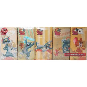 TOM&JERRY ポケットティッシュ 10パック×【24個セット】