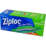 Ziploc サンドイッチバック 40P 【3個セット】