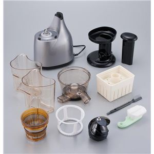 【2012年2月29日まで期間限定値下げ】HUROM（ヒューロム） 低速ジューサー SLOW JUICER（スロージューサー） レッド HU-300R