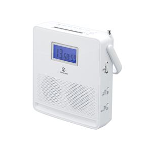KOIZUMI（コイズミ） CDラジオ SAD-4954／W（ホワイト） - 拡大画像