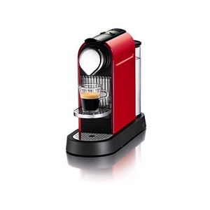 NESPRESSO(ネスプレッソ) エスプレッソマシーン CitiZ(シティズ) レッド C110REA3B エアロチーノ(ミルク加熱泡立て器)付き