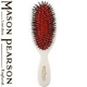 MASON PEARSON（メイソンピアソン） ナイロン+猪毛ブラシ ポケットミックス ホワイト【正規輸入品】 - 縮小画像1