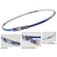 phiten(ファイテン)RAKUWA NECK X50 HIGH-END2009限定(ホワイト/B) - 縮小画像3