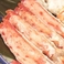 「タラバガニ脚1kg(500g×2肩)」太い脚肉をほうばる満足感!迫力!食べ応え満点!!
