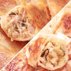 みんなで楽しむ【餃子味くらべＢ】餃子４種・ニラまん1種、合計５種１０２個（２６５０ｇ）