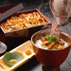 【お中元用 のし付き(名入れ不可)】「浅草うな鐡」塩ひつまぶし4食入、1食で3通りに楽しめるサッパリ塩味セット