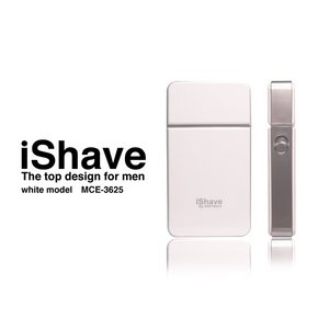 シンプルデザインシェーバー iShave　（アイシェイブ） ２本セット