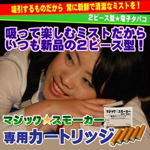 電子タバコ「マジックスモーカー」専用カートリッジ《メンソール風味》20本