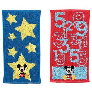 ディズニー ミッキー&ミニー プチミッキー ポケットタオル2枚組 【3セット】