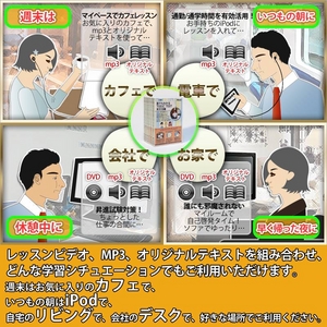 【ワケあり商品】DVDレッスンビデオ 誰でもわかる TOEIC（R）TEST 英文法編 Vol.1～6 全6巻セット