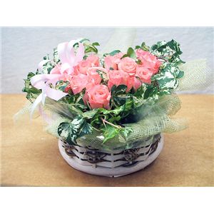 【母の日限定販売】ローズハート♪ バラをハート型にアレンジ