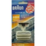 BRAUN シェーバー用 網刃・内刃セット F/C586 グレー