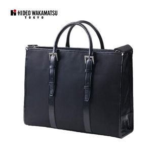 HIDEO WAKAMATSU HIDEO design リバル ビジネストート （ブラック） 85-65411hideo