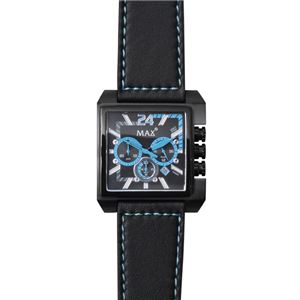 MAX XL WATCHES（マックスエックスエルウォッチ） 5-MAX526 SQUARE（2013 New Model） レザーベルト腕時計