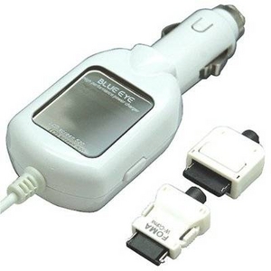 Rix�i���b�N�X�j BLUE EYE au FOMA SoftBank�p �ԍ�DC�[�d�� LCD���j�^-���� �i�z���C�g�j RX-JUD679WH �y2�Z�b�g�z