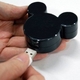Rix（リックス） iCharger Disney ディズニー ミッキーマウス シルエット型 家庭用コンセント （AC） 充電器 海外対応 （ピンク） RX-DNYACPK 【2個セット】