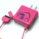 Rix(リックス) ディズニー (Disney) 家庭コンセント (AC) 充電器 au対応 (ミニーマウス) RX-DNY416MNE 【2個セット】