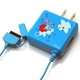 Rix(リックス) ディズニー (Disney) 家庭コンセント (AC) 充電器 au対応 (スティッチ) RX-DNY417STI 【2個セット】