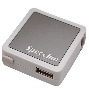 Rix�i���b�N�X�j Specchio iPod�p �ƒ�R���Z���gAC�[�d�� USB�|�[�g���� �i�z���C�g�j RX-JUA688WH �y3�Z�b�g�z