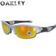 オークリー(OAKLEY) 03-884 FLAK JACKET フラックジャケット SILVER FIRE IRIDIUM 写真1