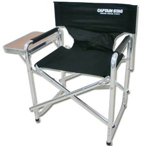 CAPTAINSTAG�i�L���v�e���X�^�b�O�j ���t�@�[�� �T�C�h�e�[�u���t���A���~�f�B���N�^�[�`�F�A�i�u���b�N�j M-3947  