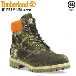 Timberland（ティンバーランド） 6インチプレミアム キャンバス モッシーオーク 33558W 28.5cm - 拡大画像