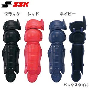 SSK（エスエスケイ）軟式用レガーツ CNL500 L レッド  - 拡大画像
