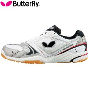 バタフライ（Butterfly）93380エナジーフォースV ホワイト/ブラック 25.0cm - 拡大画像