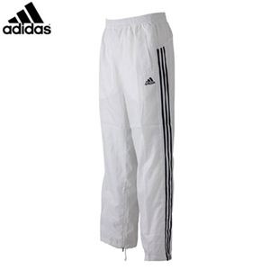 adidas（アディダス） BBウィンドパンツ-1 ホワイト×ダークネイビー LD907 P62771 L - 拡大画像