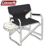 Coleman（コールマン） サイドテーブル付ニューキャプテンチェア（ブラック） 170-7652 