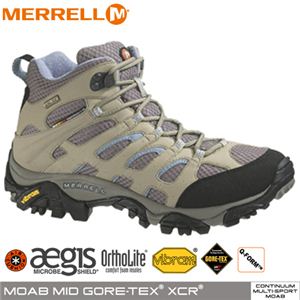 MERRELL（メレル） モアブ ミッド ゴアテックスXCR Dune W87318 23.5cm - 拡大画像
