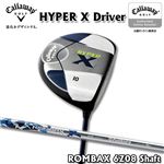 日本仕様★キャロウェイ HYPER X ドライバー ROMBAX 6Z08シャフト装着 g S 9.5°