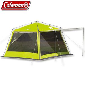 ☆秘伝！男前の書つき☆Coleman（コールマン） クイックセットサンスクリーン/300（ライムグリーン） 170T16900J  
