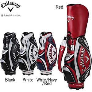 Callaway（キャロウェイ） Authentic（オーセンティック）キャディバッグ ELV 9.0 JM  White/Navy/Red