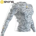 SKINS（スキンズ） SNOW メンズロングスリーブトップ S．CAMO B14004005 M 