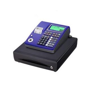 CASIO（カシオ） レジスター TE-300 【ブルー】 × レジロール紙（感熱紙） 10巻セット