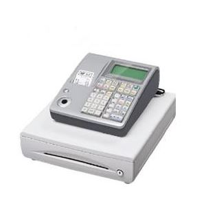 CASIO（カシオ） レジスター TE-300 【ライトシルバー】 × レジロール紙（感熱紙） 5巻セット