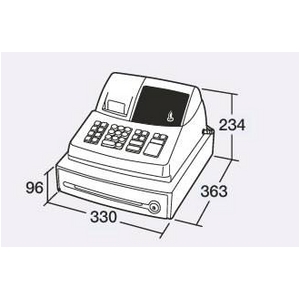 SHARP（シャープ） レジスター XE-A127【グレー】