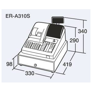 SHARP（シャープ） レジスター ER-A310S 【ホワイト】