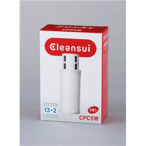クリンスイ ポット型浄水器 クリンスイポット用カートリッジ CPC5W-NW 2個入り 【2セット】