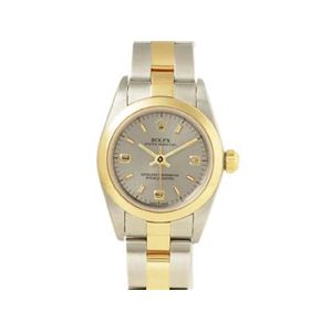 �y����A�zROLEX�i�����b�N�X�j �r���v �I�C�X�^�[�p�[�؃`���A�� 76183 �O���[������ K��
