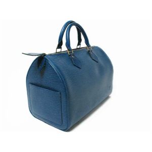 【中古A】LOUIS VUITTON（ルイヴィトン） モノグラムミニ スピーディー30 M43005 トレドブルー