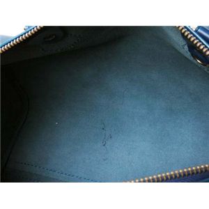 【中古A】LOUIS VUITTON（ルイヴィトン） モノグラムミニ スピーディー30 M43005 トレドブルー