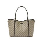 �����B��Gucci�ʥ��å��� �ȡ��ȥХå� GG�ץ饹 197953 �١�����/�֥饦��