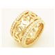 【現品限り】Cartier(カルティエ) アントルラセリング LM エッジダイヤ YG #55 イエロー 【中古A】