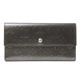 【現品限り】LOUIS VUITTON(ルイ ヴィトン) モノグラムマット 3つ折長財布 ノワール M65102 【中古B】