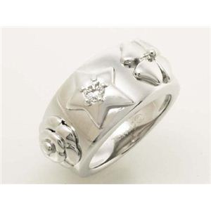�y���i����zCHANEL�i�V���l���j �X���[�V���{�������O 1P�_�C�� K18WG �z���C�g �y����SA�z